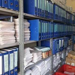 Giá kệ sắt để hồ sơ tài liệu và sách thư viện Hòa Phát GS5K2