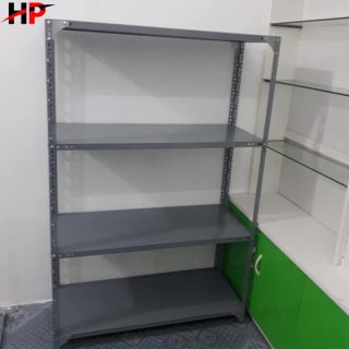 KỆ SẮT KT : CAO 1500, DÀI 1000, RỘNG 600, 4 SÀN