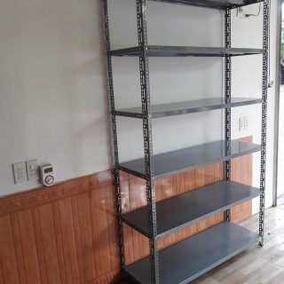 KỆ SẮT KT : CAO 2000, DÀI 1000, RỘNG 400, 6 SÀN