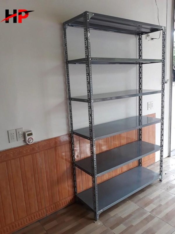 KỆ SẮT KT : CAO 2000, DÀI 1000, RỘNG 400, 6 SÀN