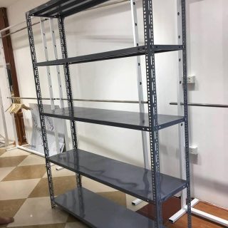 KỆ SẮT KT : CAO 2000, DÀI 1500, RỘNG 300, 5 SÀN